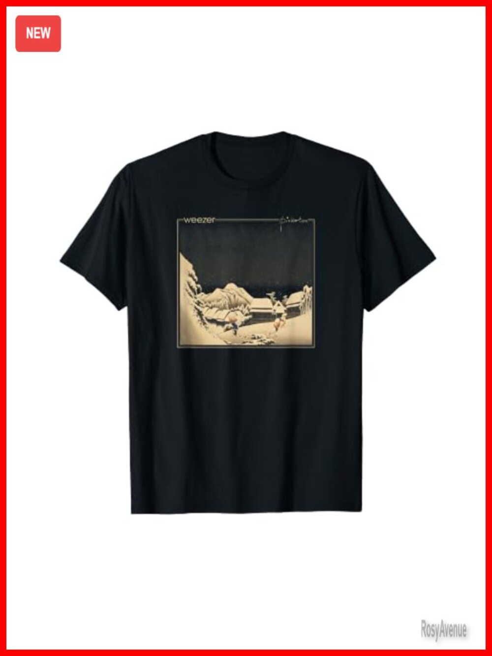 Weezer Pinkerton Album Cover T-Shirt Small Short Sleeve Crew Neck